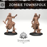 Herrero Zombi miniatura 1