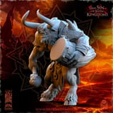 Realms of Mayhem Minotaurs Command Group miniatura 2