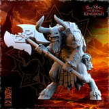 Realms of Mayhem Minotaurs Command Group miniatura 3