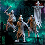 Undying Legions Warriors Command Group miniatura 1
