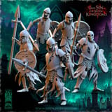 Undying Legions Warriors with Spear and Shield miniatura 1