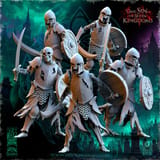 Undying Legions Warriors with Sword and Shield miniatura 1