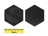 Peanas de Plástico - Hexagonal 50mm miniatura 1