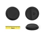 Peanas de Plástico - Redondas Biseladas 40mm miniatura 1